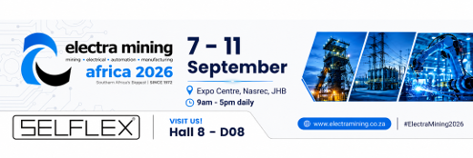 7-11 Eylül 2026 tarihleri ​​arasında Johannesburg Expo Centre, Nasrec’te düzenlenecek Electra Mining fuarında yer alacağız!